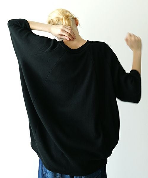 VUヴウballon t-shirt [BLACK］vu-cut-003バルーンTシャツ