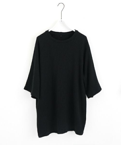 VUヴウballon t-shirt [BLACK］vu-cut-003バルーンTシャツ