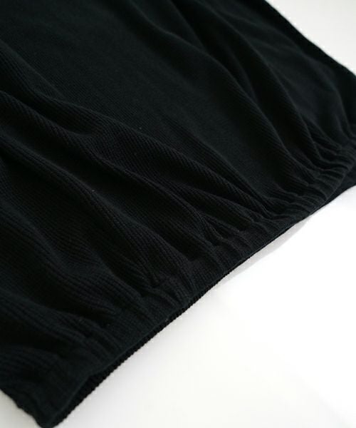 VUヴウballon t-shirt [BLACK］vu-cut-003バルーンTシャツ