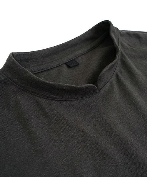 VUヴウstand color t-shirt [GRAPHITE］バルーンTシャツ vu-cut-005