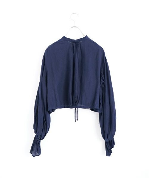 suzuki takayukiスズキタカユキbishop-sleeve bolero [S251-11/midnight blue]ビショップスリーブボレロ 