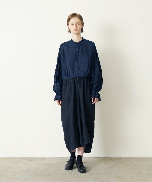suzuki takayuki スズキタカユキ khadi shirtⅠ [T001-14-1/off white