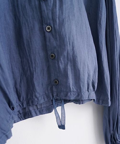 suzuki takayukiスズキタカユキbishop-sleeve bolero [S251-11/adonis blue]ビショップスリーブボレロ 