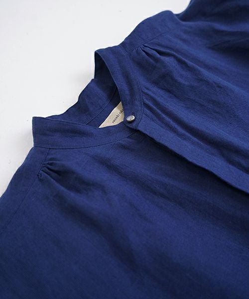 suzuki takayukiスズキタカユキpeasant dressⅡ[A251-27/dark blue]ペザントドレス