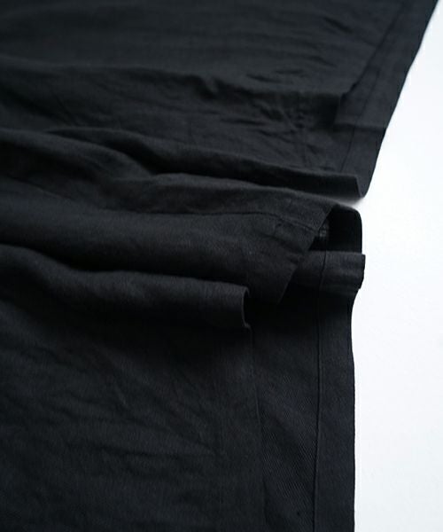 suzuki takayuki スズキタカユキ garthered pantsⅠ[T001-17/black]