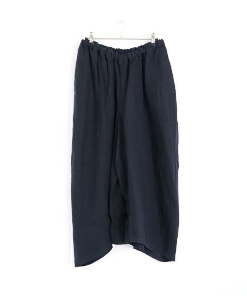 suzuki takayukiスズキタカユキdhoti I [S252-16/deep blue]ワイドパンツ