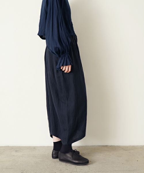 suzuki takayuki スズキタカユキ garthered pantsⅠ[T001-17/black]