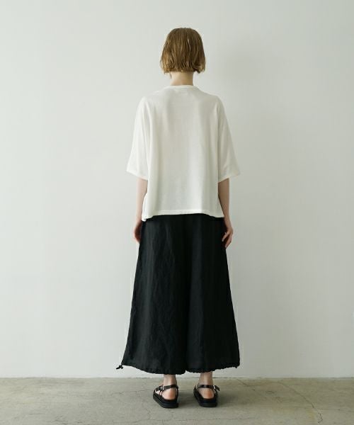  Mochi / home&milesモチ / ホーム＆マイルズsuvin puff t-shirt [white]ms25hm-to-01 