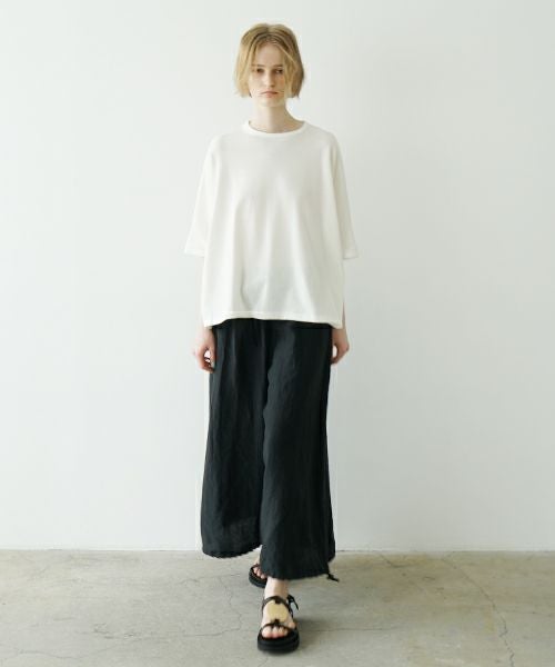  Mochi / home&milesモチ / ホーム＆マイルズsuvin puff t-shirt [white]ms25hm-to-01 