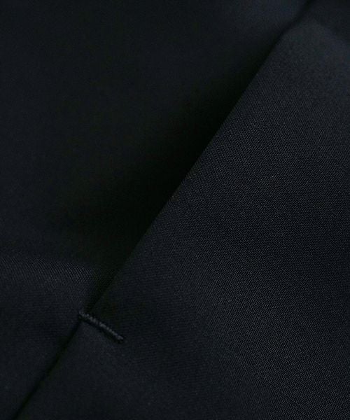 VU ヴウ two slit shirts washable wool [PLAIN×CHECK] vu-sht-004