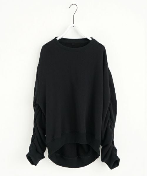 VU ヴウ elastic short sweat cotton wool  [BLACK] vu-cut-011
