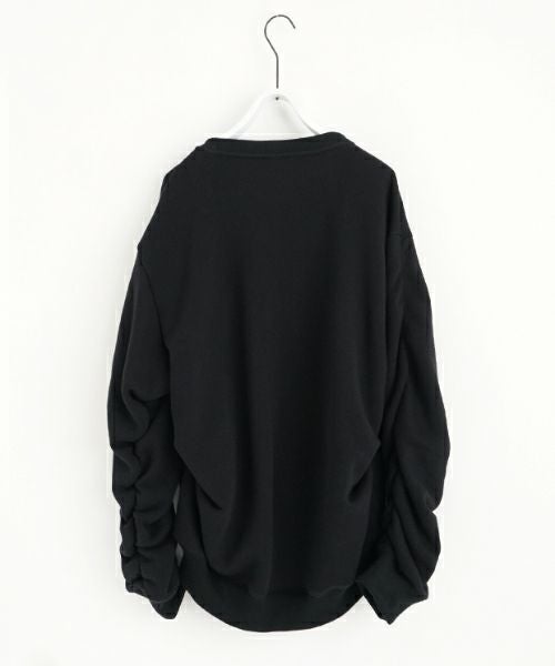 VU ヴウ elastic short sweat cotton wool  [BLACK] vu-cut-011