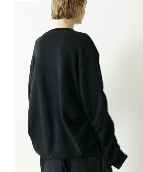VU ヴウ elastic short sweat cotton wool  [BLACK] vu-cut-011