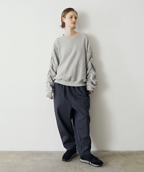 VU ヴウ elastic short sweat cotton wool [HEATHER GRAY] vu-cut-011