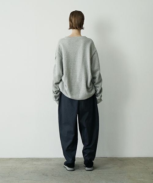 VU ヴウ elastic short sweat cotton wool [HEATHER GRAY] vu-cut-011