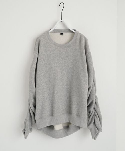 VU ヴウ elastic short sweat cotton wool [HEATHER GRAY] vu-cut-011