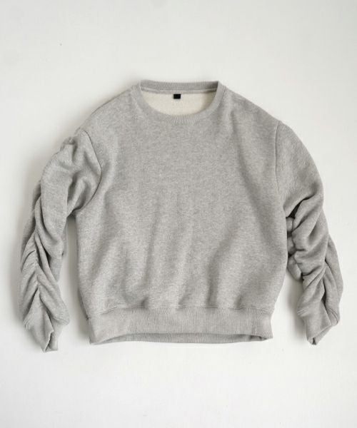 VU ヴウ elastic short sweat cotton wool [HEATHER GRAY] vu-cut-011