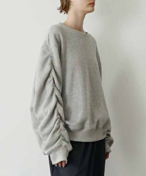 VU ヴウ elastic short sweat cotton wool [HEATHER GRAY] vu-cut-011