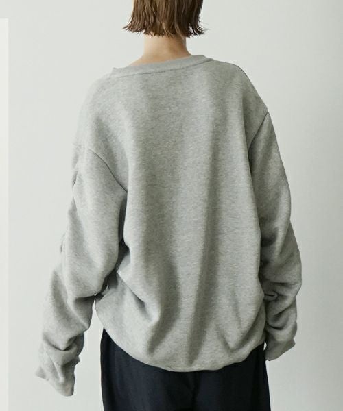VU ヴウ elastic short sweat cotton wool [HEATHER GRAY] vu-cut-011