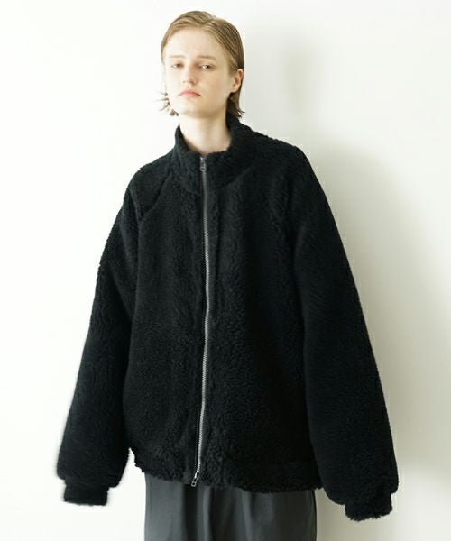 VU / ヴウ sheep Boa blouson  [BLACK] vu-cut-010 シープボアブルゾン