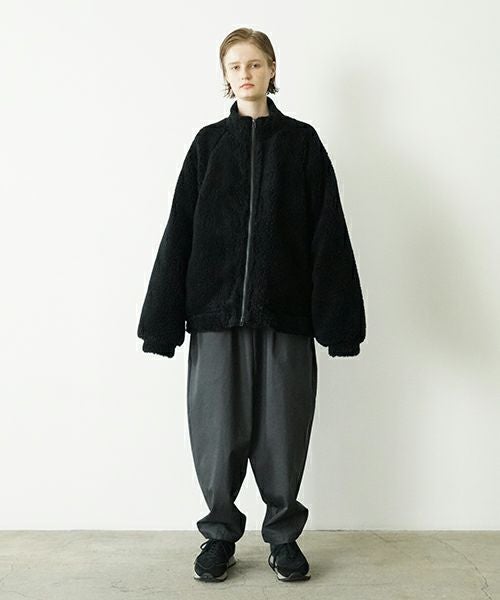 VU / ヴウ sheep Boa blouson  [BLACK] vu-cut-010 シープボアブルゾン