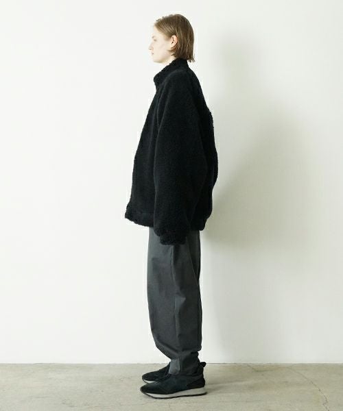 VU / ヴウ sheep Boa blouson  [BLACK] vu-cut-010 シープボアブルゾン