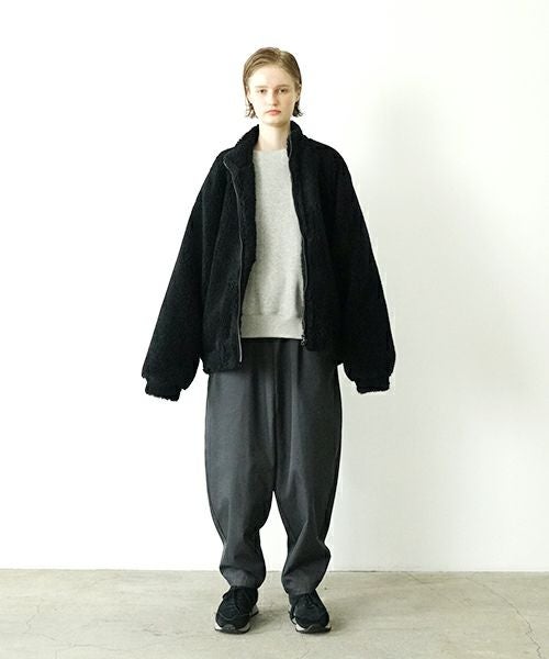 VU / ヴウ sheep Boa blouson  [BLACK] vu-cut-010 シープボアブルゾン