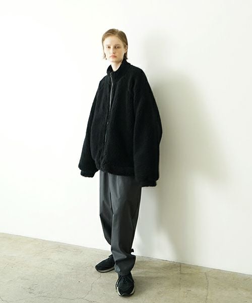 VU / ヴウ sheep Boa blouson  [BLACK] vu-cut-010 シープボアブルゾン