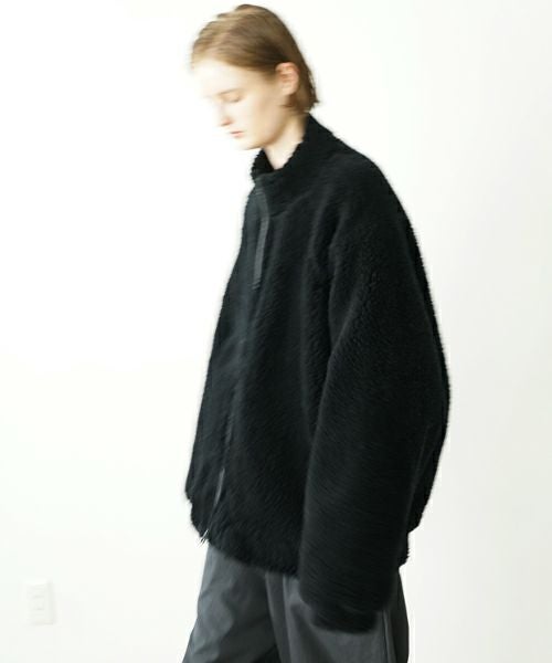 VU / ヴウ sheep Boa blouson  [BLACK] vu-cut-010 シープボアブルゾン