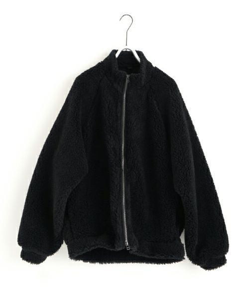 VU ヴウ sheep Boa blouson BLACK シープボアブルゾン VU公式通販 正規