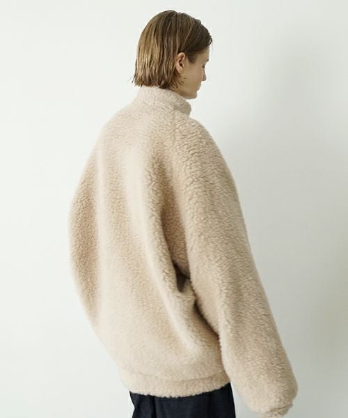 VU ヴウ sheep Boa blouson  [BEIGE] vu-cut-010