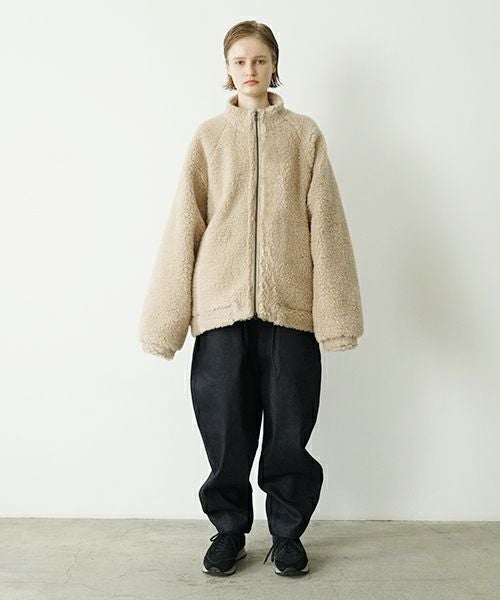 VU ヴウ sheep Boa blouson  [BEIGE] vu-cut-010