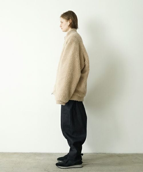 VU ヴウ sheep Boa blouson  [BEIGE] vu-cut-010