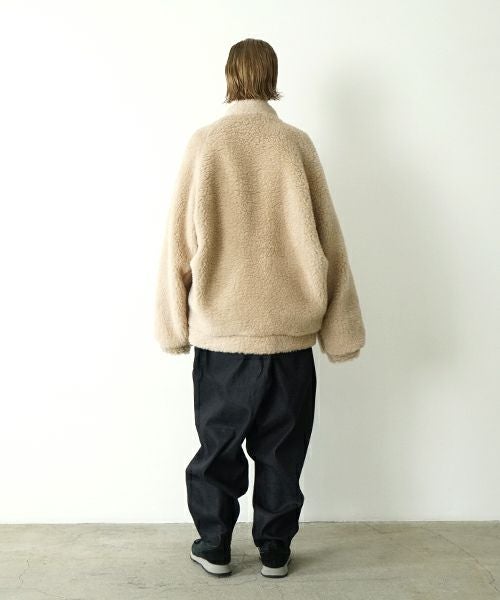 VU ヴウ sheep Boa blouson  [BEIGE] vu-cut-010