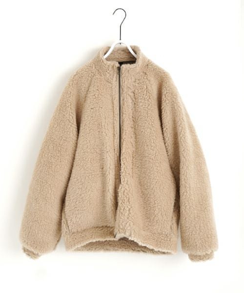 VU ヴウ sheep Boa blouson  [BEIGE] vu-cut-010