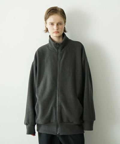 VU ヴウ zip-up cardigan cotton wool [GREIGE] vu-cdg-001