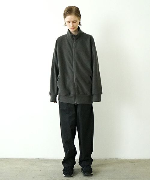 VU ヴウ zip-up cardigan cotton wool [GREIGE] vu-cdg-001