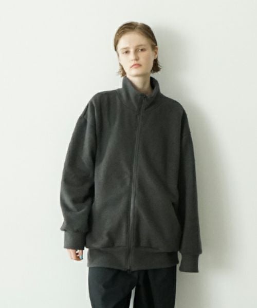 VU ヴウ zip-up cardigan cotton wool [GREIGE] vu-cdg-001