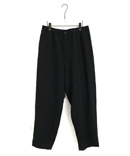 VUヴウeasy pants linen wool [BLACK] vu-pnt-008