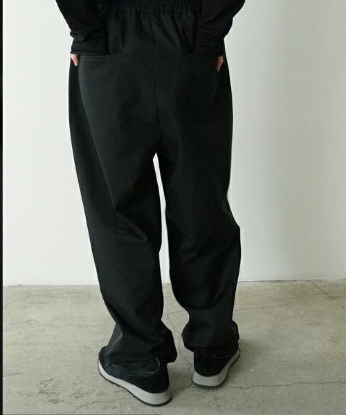 VU ヴウ easy pants  FINX COTTON  [BLACK] vu-pnt-008
