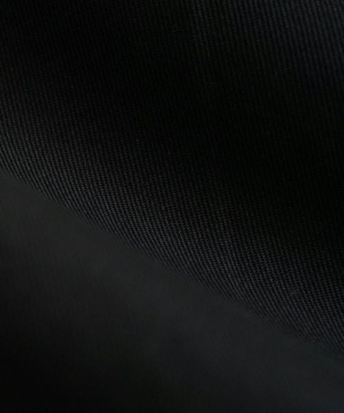 VU ヴウ easy pants  FINX COTTON  [BLACK] vu-pnt-008