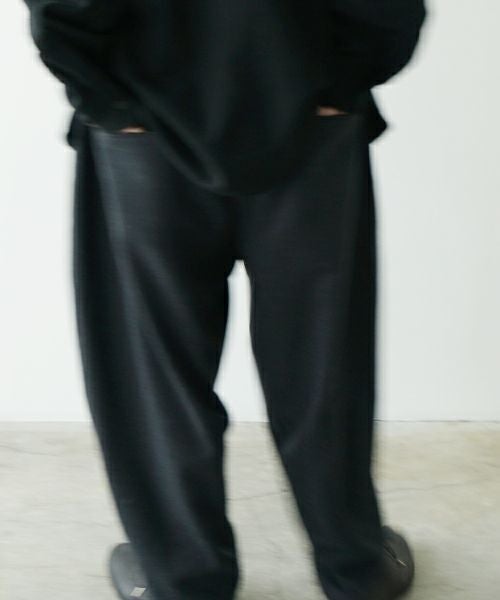 VU ヴウ 【Standard】cropped pants flannel wool [CHARCOAL GRAY] vu-pnt-005