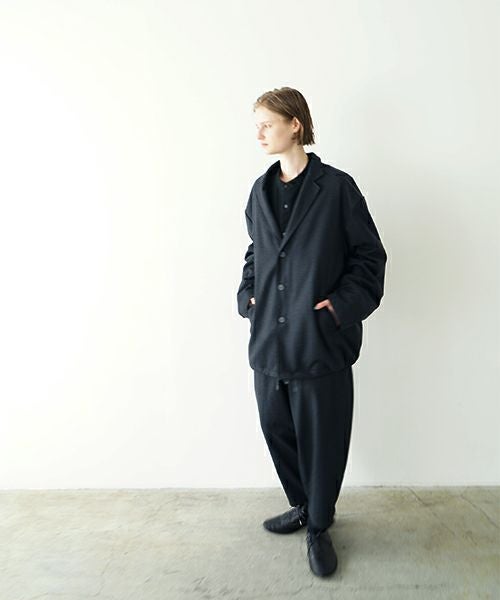 VU ヴウ 【Standard】cropped pants flannel wool [CHARCOAL GRAY] vu-pnt-005