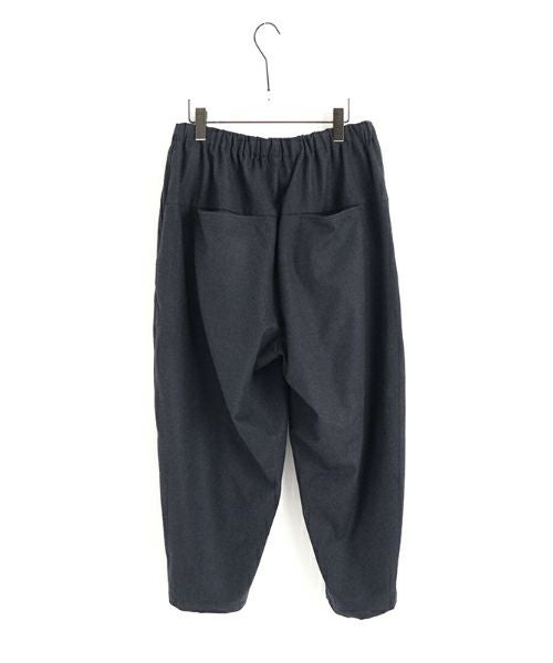 VU ヴウ 【Standard】cropped pants flannel wool [CHARCOAL GRAY] vu-pnt-005
