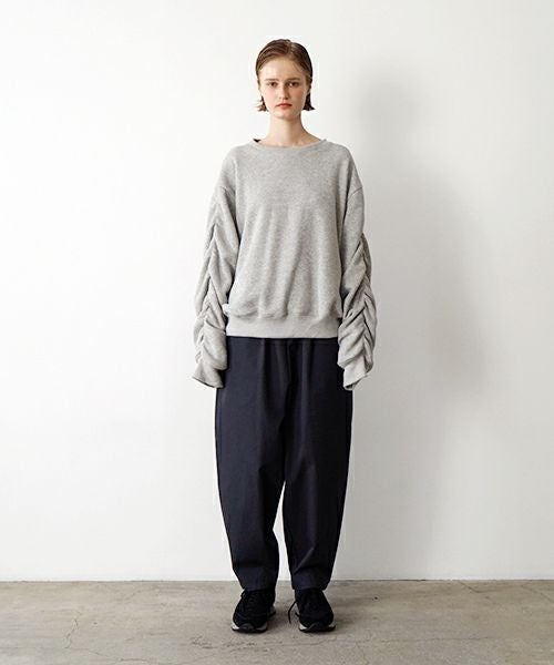 VU ヴウ 【Standard】cropped pants finx cotton [GRAPHTE] vu-pnt-005