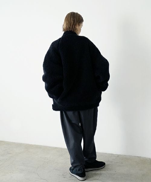 VU ヴウ 【Standard】cropped pants finx cotton [GRAPHTE] vu-pnt-005