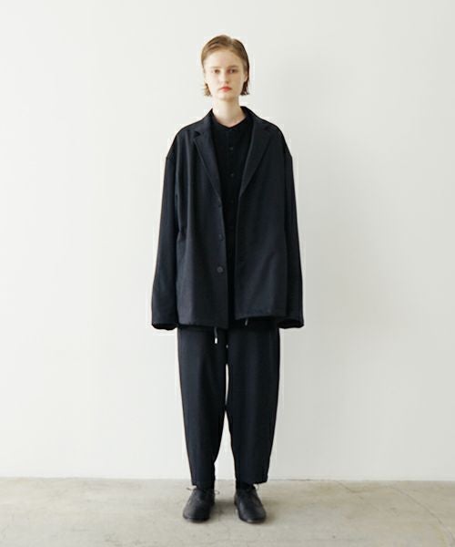 VU ヴウ coach jacket flannel wool [CHARCOAL GRAY] vu-blu-007