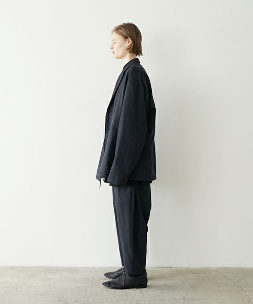 VU ヴウ coach jacket flannel wool [CHARCOAL GRAY] vu-blu-007