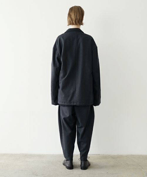 VU ヴウ coach jacket flannel wool [CHARCOAL GRAY] vu-blu-007