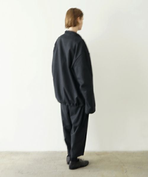 VU ヴウ coach jacket flannel wool [CHARCOAL GRAY] vu-blu-007